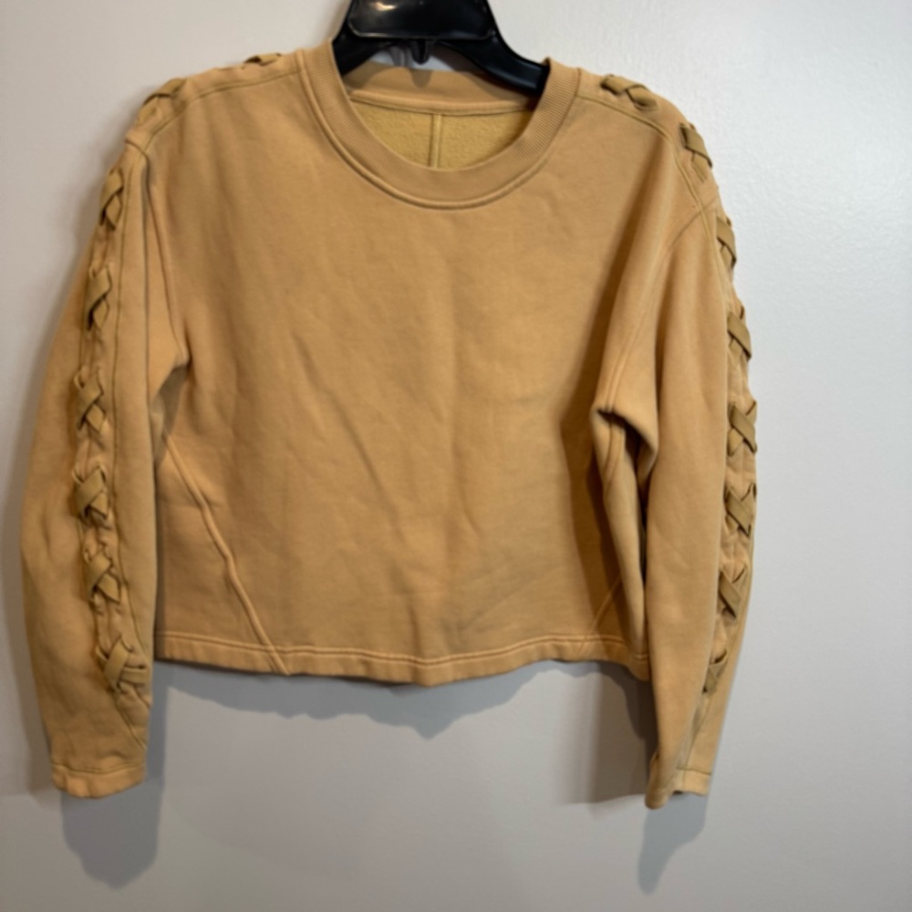 Lululemon Braided Sleeve Pullover size‎ 4